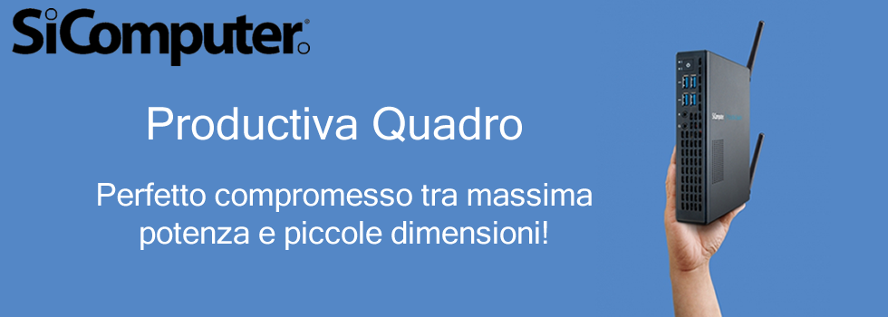 Productiva Quadro – massimizza le prestazioni minimizzando il consumo energetico