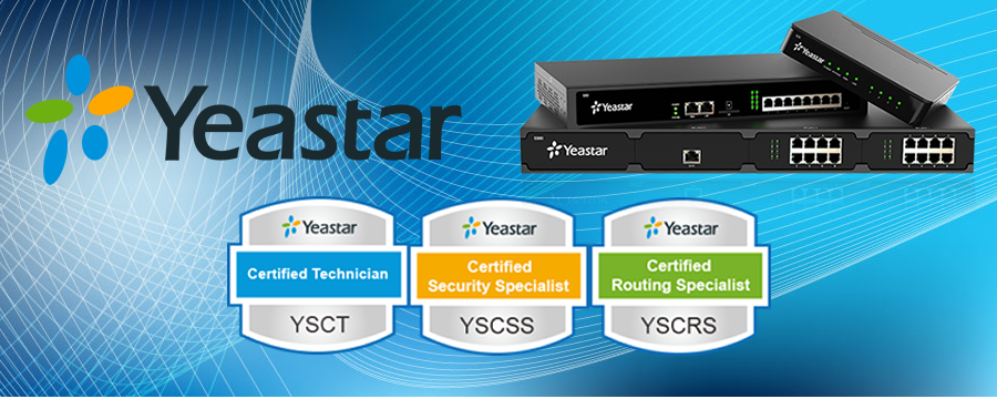 Certified Yeastar Specialist YSCT YSCSS YSCRS